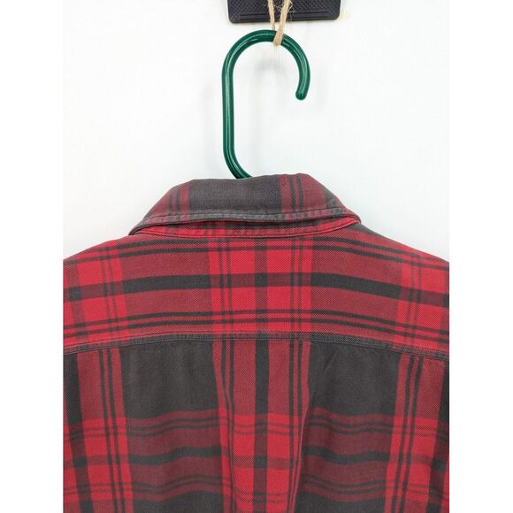 Big Mac VTG Men's Quilted Lined Plaid Flannel Jacket Shirt Medium Tall, Made USA - Picture 10 of 11